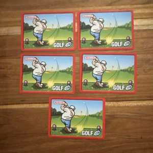 GOLF Nintendo E-Reader Gameboy Advance GBA Juego Completo de 1-5 Cartas - Imagen 1 de 2