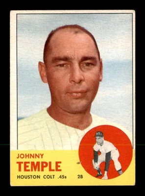 1963 Topps #576 Johnny Temple   VGEX X3571712 - Image 1 of 3