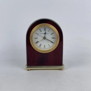 Howard Miller No.613487 Wecker klein Holz gold lautlos Quarz Wohndeko - Bild 1 von 10