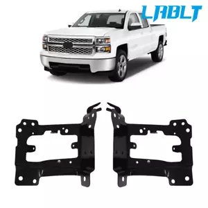 LABLT Front Outer Bumper Bracket Set For 2014-2015 Chevrolet Silverado 1500 - Picture 1 of 11