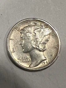 us münzen-ONE DIME-US-1943 SILBER - Bild 1 von 2