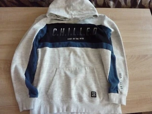 @C&A SKATE NATION Hoodie Gr. 182 CHILLED grau/blau/schwarz mit Druck TOP - Bild 1 von 7