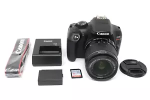 Canon EOS Rebel T6 1300D 18MP Kamera 18-55mm Objektiv - Schwarz - TOP Zustand - Bild 1 von 12