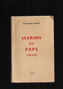 Meerestiere Der Papst 1849 Emmanuel Davin Buchhandlung von Pleiade Toulon 1961 - Picture 1 of 12