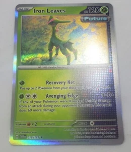 Iron Leaves - 019/167 - Pokemon TCG Twilight Masquerade NM/M Holo Rare Unplayed - Picture 1 of 4