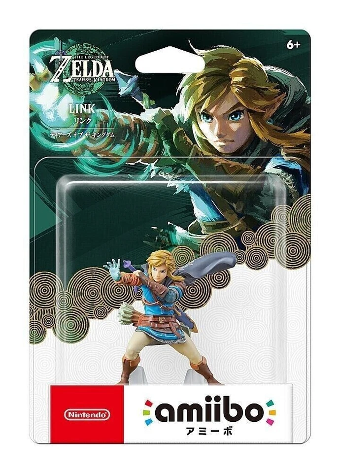 Nintendo The Legend of Zelda Tears of the Kingdom Link Amiibo - 117064