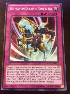 THE PHANTOM KNIGHTS OF SHADOW VEIL NECH-EN072 Yugioh! Unlimited NEW Near Mint x1 - Picture 1 of 1