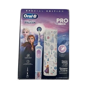 Oral-B Vitality Pro 103 Elektrische Zahnbürste Kids Frozen mit Reiseetui - Bild 1 von 5