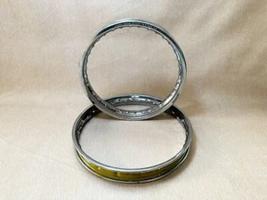 1973 1974 1975 1976 1977 1978 Honda XR75 Wheel Rim Rims Front And Rear Steel. - Zdjęcie 1 z 12