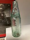 Codd Neck Bottle Vintage Antique J. RUDDERHAM WISBECH Large height 9in 