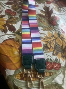 Correa arco iris para bolsos 27” nueva sin etiquetas - Imagen 1 de 3