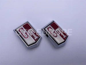 NISSAN SKYLINE GTR GT-R HAKOSUKA GENUINO GUARDABARROS INSIGNIA LOGOTIPO EMBLEMA PAR DE COLECCIÓN - Imagen 1 de 4