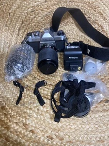Pentax K1000 35mm SLR Film Camera with 50mm Lens Kit - New Old Stock Never used! - Picture 1 of 11