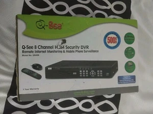 Q-See Digital Video 8 Channel H.264 Security DVR Model # QS408 NIB - Picture 1 of 4