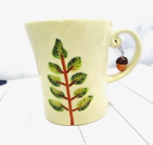 Starbucks Mug 2007 Pine Tree Design 12 Fl oz Coffee Tea Ceramic Acorn Mug Cup - Picture 1 of 7
