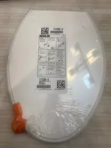Asiento de inodoro alargado Kohler K-4733-RL-0 Glenbury ReadyLatch® cierre silencioso - Imagen 1 de 4