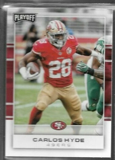 2017 Panini Playoff Carlos Hyde Base Card # 79 - Image 1 of 1