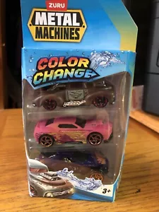 Zuru Metal Machines 3PK Cambio de Color ¡NUEVO! - Imagen 1 de 6