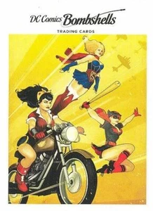 SPECIAL! 2017 Cryptozoic DC Comics Bombshells Common & Chase Kartenset 100 Karten - Bild 1 von 6