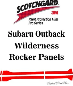 3M Scotchgard Paint Protection Pro Series 2022 2023 Subaru Outback Wilderness - Picture 1 of 3