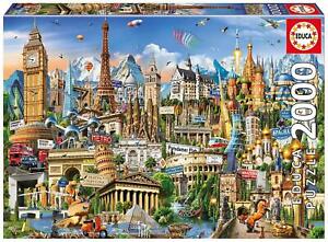 Educa European Landmarks 2000Pc Jigsaw Puzzle