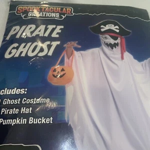 NEW Pirate Halloween Child Costume Ghost Spooktacular Creations Kids Toddler 3T - Picture 1 of 5