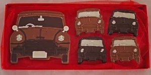 Handgefertigte belgische Schokolade Mini Auto Geschenkbox - Bild 1 von 3