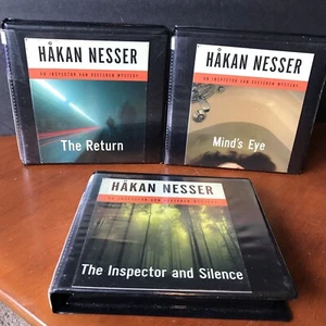 Lot: Hakan Nesser Audio Book 2 3 5 CD Set Mystery Inspector Van Veeteren Series - Picture 1 of 10