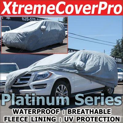 2019 2020 2021 Mercedes-Benz G550 G63 WATERPROOF CAR COVER W/MIRRORPOCKET GREY - Image 1 of 4
