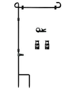 Garden Flag Stand Premium Garden Flag Pole Holder for All Seasons Yard Flags Met - Picture 1 of 3