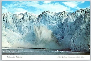 Columbia Glacier - Prince William Sound - Alaska (6 x 4 Zoll) Postkarte 9285 - Bild 1 von 3