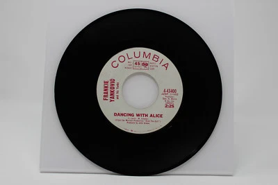Promo Record COLUMBIA 45 FRANKIE YANKOVIC Last Time I Saw Henry Dancing w/ Alice Foto 1 de 4
