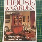 House & Garden October 1982 Topiary Lighting ~ 80’s Furniture, Food, Style Inspo