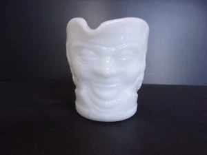Vintage Federal Toby Milk Glass Creamer - Picture 1 of 4