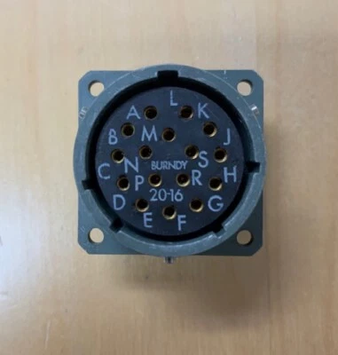 NEW Amphenol MS3112E20-16S Circular MIL Spec Connector - Image 1 of 4