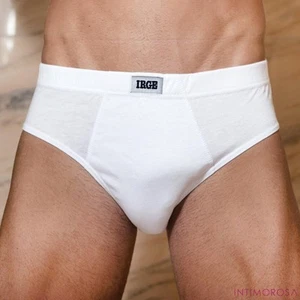 Slip uomo Irge Ir016 in cotone 100% logato 6 pezzi - Foto 1 di 3
