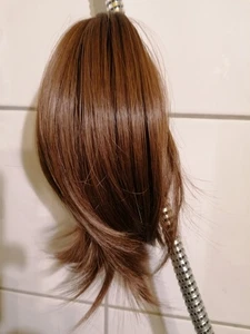 Pferdeschwanz Zopf mit Klammer Dunkelblond Neu Ovp Haarteil Haarschmuck - Bild 1 von 3