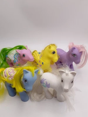 My little Pony G1 Mein kleines Pony 80er Jahre Hasbro 5 Stück - Bild 1 von 4