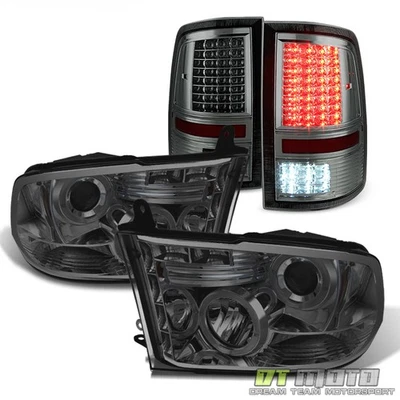 [HUMO] 2009-2018 Ram 1500 2500 Pickup Proyector Faros + Luces Traseras LED Completas Foto 1 de 4