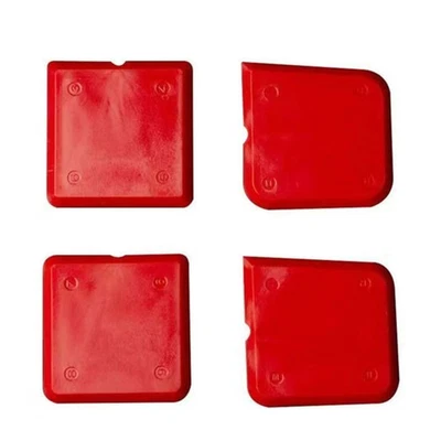 4Pcs Caulking Tools Set Silicone with Angle Scraper and Stainless Steel Blade - Image 1 of 4