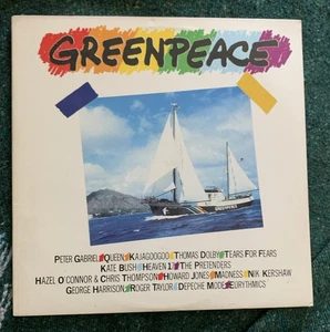 Greenpeace LP Vinyl Kate Bush Depeche Mode Tears For Fears Queen Madness Promo - Picture 1 of 4