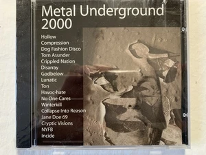 METAL UNDERGROUND 2000 CD RARE NEU Sealed ECLIPSE Various INCIDE HOLLOW DISARRAY - Bild 1 von 2