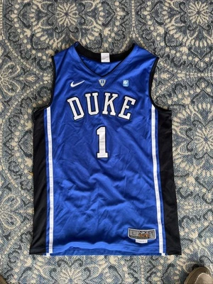 Camiseta deportiva de baloncesto para hombre Nike Elite Duke azul talla grande #1 Foto 1 de 4