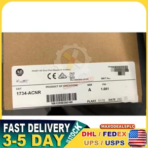 AB 1734-ACNR New Sealed Point I/O ControlNet Network Adapter US Free Tax - Picture 1 of 1