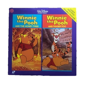 Winnie The Pooh Laserdisc Double Feature The Honey Tree /  Tigger Too  - Picture 1 of 2