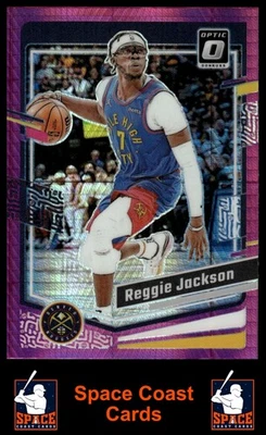 Donruss Optic #167 Reggie Jackson Hyper Pink 2023-24 Foto 1 de 2