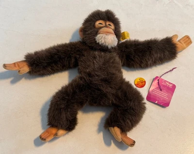 Original Steiff Vintage Affe Jocko klein Mini mit Knopf im Ohr - Bild 1 von 4