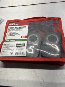 Three Hyper Tough Outdoor grounded Photocell Timer Dusk to Dawn Light Sensor NEW - Picture 1 of 5