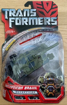 Экшн-фигурка Transformers Movie Deluxe Decepticon Brawl Hasbro 2006 новая/запечатанная - Изображение 1 из 3