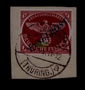 B20445 Feldpost Inselpost Agramer Aufdruck 10 Ab überdurchschnittliche Erhaltung - Bild 1 von 2